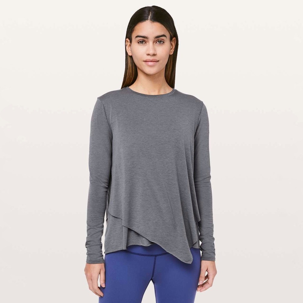 Lululemon | Sweetest Day Long Sleeve *Tencel‎ Heathered Titanium